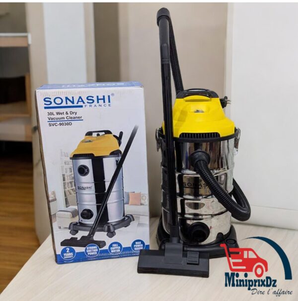 ASPIRATEUR SONASHI + SOUFFLEUR 30L 1600Watts