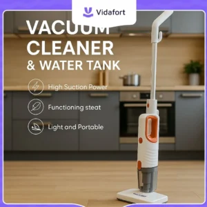 مكنسة كهربائية بخزان ماء 6 في 1